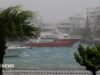 China se prepara para el segundo tifón en una semana mientras Bavi se acerca a tocar tierra