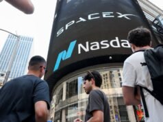 Las acciones de SpaceX caen por debajo del precio de salida a bolsa de 135 dólares por primera vez