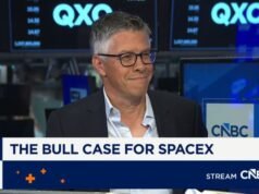 Las acciones de SpaceX cierran por debajo del precio de debut a 148 dólares en una caída de dos días después de la inclusión del Nasdaq-100