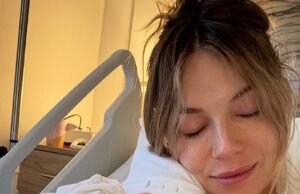 Sienna Miller, 44, compartilha as primeiras fotos de seu bebê recém-nascido e criança pequena enquanto ela e o exausto noivo Oli Inexperienced, 29, dão uma rara visão sobre a realidade da ‘idade adulta’