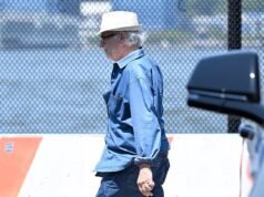 Los pesos pesados de Hollywood se reúnen en Nueva York para la fiesta de la década: Jay-Z y Steven Spielberg aterrizan para la celebración de la boda de Taylor Swift y Travis Kelce