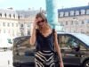 La radiante Karlie Kloss se dirige a una prueba para la Semana de la Moda de Alta Costura en París después de hacer las paces con Taylor Swift para asistir a su lujosa boda.