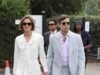 Keira Knightley y su esposo James Righton se toman de la mano para ver al británico Arthur Fery en la cancha central de Wimbledon repleto de estrellas después de poner fin a los rumores de divorcio.