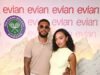 La embarazada Leigh-Anne Pinnock sale por primera vez con su esposo Andre Grey en Wimbledon después de anunciar que está esperando su tercer hijo.