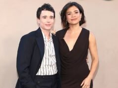 Elliot Web page y su novia Julia Shiplett disfrutan de una rara cita nocturna en el estreno de The Odyssey en Nueva York… en medio de una controversia sobre el casting