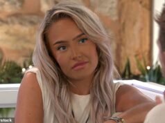 Ellie Chadwick de Love Island abandona sensacionalmente el programa días antes de la closing después de amenazar con irse por su tumultuoso romance.