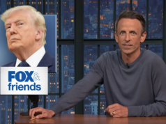 Seth Meyers reacciona al conmovedor homenaje de Trump a Lindsey Graham