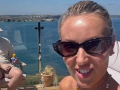 Amy Dowden comparte un emotivo adiós antes de celebrar la vida durante una impresionante puesta de sol