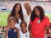 Rochelle y Marvin Humes confiesan después de ser vistos celebrando en el partido de la Copa Mundial de Inglaterra.
