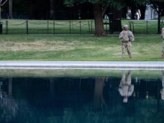 El atleta olímpico David Hearn se declara inocente de los cargos de dañar el Reflecting Pool