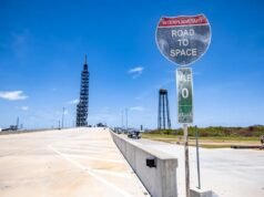 Blue Origin resolve no recrear la plataforma en ruinas pero pasará a un concepto de lanzamiento diferente