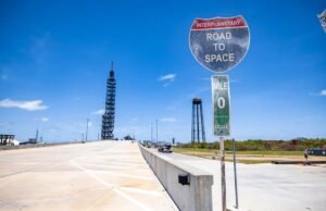 Blue Origin resolve no recrear la plataforma en ruinas pero pasará a un concepto de lanzamiento diferente