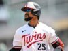 Twins CF Byron Buxton está no dia a dia devido a um impacto no quadril