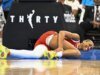 Aces All-Star A’ja Wilson (tornozelo) não jogará contra Fever