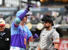 Jake McCarthy acerta o residence run inicial e bate enquanto os Rockies derrotam os Giants