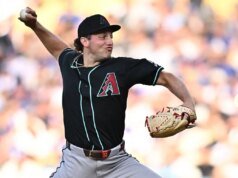 D-backs RHP Brandon Pfaadt, rebatidas oportunas demais para os Dodgers