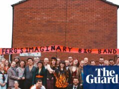 ¡Cuarenta y un miembros y contando! Ferg’s Imaginary Large Band, el gigantesco grupo de jazz de Leeds que abraza ‘el caos, la imperfección y todo eso’