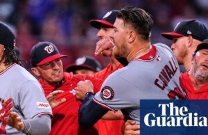 Cavalli, do Nationals, foi suspenso sete jogos depois que o comentário ‘Sente-se, garoto’ gerou briga