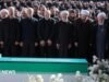 El líder supremo de Irán está ausente mientras altos funcionarios asisten al funeral del ayatolá