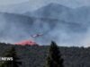 Un incendio forestal en el sur de Francia obliga a evacuar a ten.000 personas