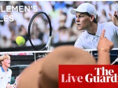 Quartas-de-final de Wimbledon 2026: Sinner, Osaka, Djokovic e Gauff em ação – ao vivo