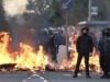 Réplica de una mezquita incendiada en una hoguera en Irlanda del Norte (VIDEOS)