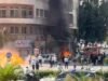 Bombas sacuden Damasco durante la visita de Macron (VÍDEO)