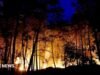 Aviones enviados para combatir incendios forestales de «escala excepcional» cerca de París