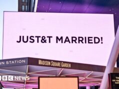 Taylor Swift y Travis Kelce se casan en Nueva York en una ceremonia oficiada por Adam Sandler