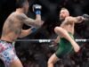 Conor McGregor sofre lesão precoce no joelho e perde para Max Holloway no UFC 329