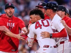 Três jogadores expulsos após bancos livres entre Pink Sox e Nationals
