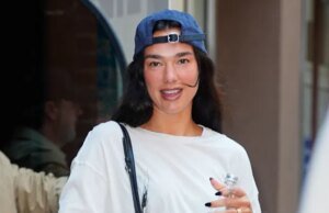 Dua Lipa sale del estudio de Nueva York con un traje que vale más de lo que la mayoría de nosotros gana en un año