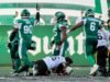 Roughriders ultrapassam Tiger-Cats graças ao forte segundo tempo