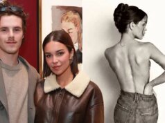 La novia de Cruz Beckham posa en topless para conmovedor mensaje a sus followers