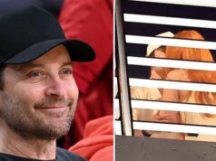 Tobey Maguire, de 51 años, ‘sorprendido besando’ al widespread rapero, de 26 años, en una fiesta repleta de estrellas
