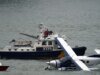 Piloto declara socorro antes de que un hidroavión se estrelle en el East River de la ciudad de Nueva York