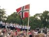 Em casa, jogadores da Noruega saudaram e receberam audiência com o rei