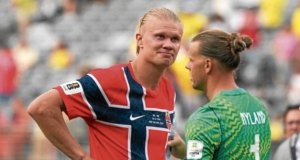 Noruega representa problema de Haaland para a Inglaterra