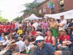 Coupe du monde: grande reunião em Montreal para a partida entre Angleterre e Norvège