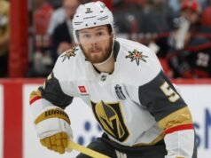 Golden Knights contrata Jeremy Lauzon para uma extensão de seis anos e US$ 24 milhões
