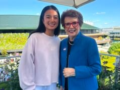 A lenda do tênis Bllie Jean King elogia a ‘inspiração’ Alex Eala