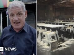 Ver: En el lugar donde se produjo el mortal incendio del bar de Bangkok