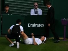 Auger-Aliassime é um humor muito mau contra um rival