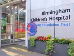 Un trabajador de la construcción del Reino Unido muere después de caer del hospital infantil de Birmingham un día después de la visita del Príncipe Harry