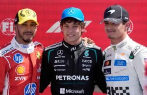 Kimi Antonelli vence Lewis Hamilton na corrida de velocidade no Grande Prêmio da Inglaterra de F1