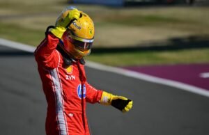 Lewis Hamilton parte para o dash