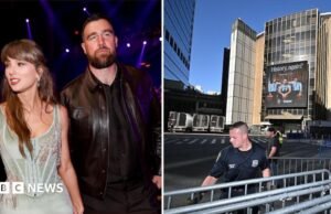 Las rumoreadas celebraciones de la boda de Taylor Swift comienzan con un evento repleto de estrellas en Nueva York