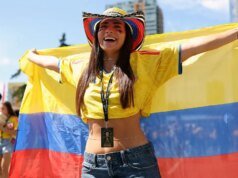 Los fanáticos del fútbol colombiano invaden Vancouver antes del choque de octavos de last de la Copa del Mundo con Suiza