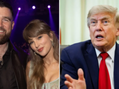 Trump se apropia de la noticia de la boda de Taylor Swift y Travis Kelce