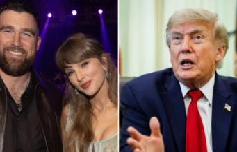 Trump se apropia de la noticia de la boda de Taylor Swift y Travis Kelce